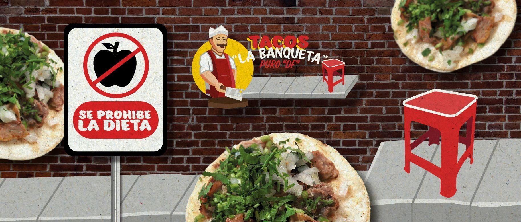 Tacos La Banqueta Tacos, Quesadillas, Mexican Food